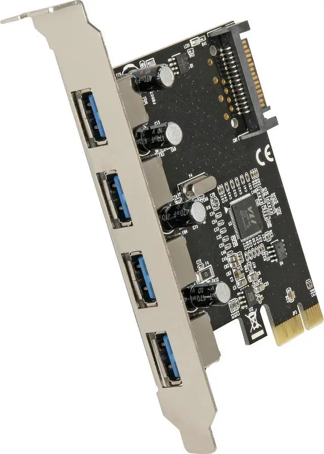 Main image of PCI Express Card > 4 x USB 3.0 - USB-Adapter - PCI Express 2.0 x1