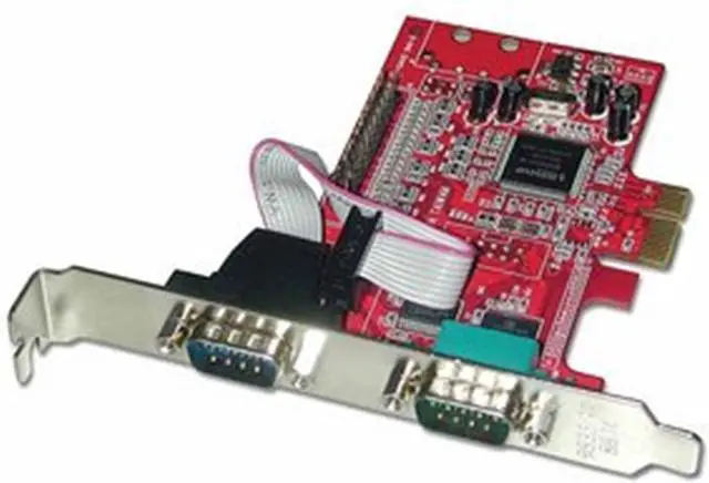 Main image of LINDY 2 Port RS-232 Serial and 1 Port Parallel Card PCI Express (51188)