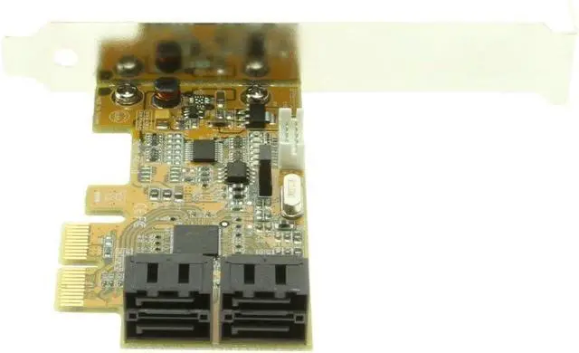 Alt view image 2 of 3 - Coolgear 2 Port eSATA PCI-Express RAID5 SATA II 3Gbps External Host