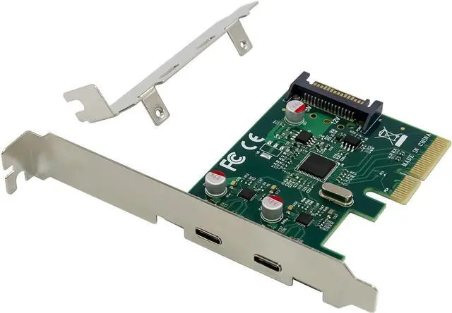 Main image of Conceptronic 2-Port USB 3.2 GEN 2 Type-C PCIE