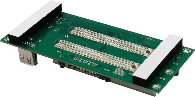 Alt view image 6 of 7 - Inline Interface Card PCIe x1 to 2X PCI 32-Bit, PCI Slot Expansion for Old Cards, No Driver, 76619K