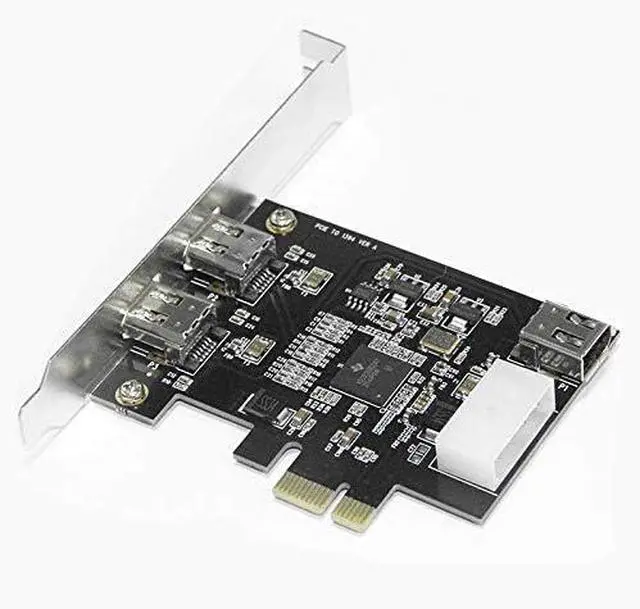 Main image of PCIe 1394A Firewire Expansion Card with 1 Internal and 2 External Ports
