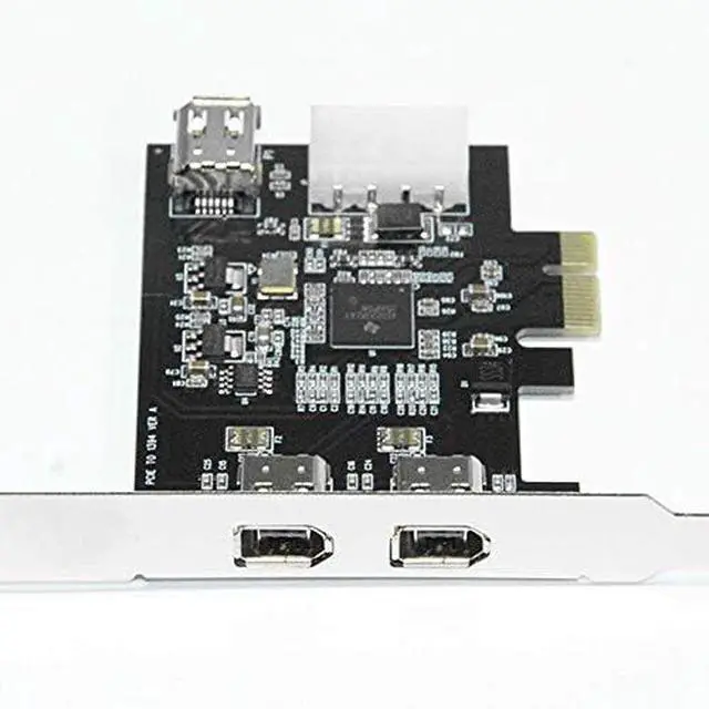 Alt view image 3 of 4 - PCIe 1394A Firewire Expansion Card with 1 Internal and 2 External Ports
