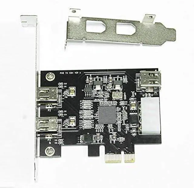 Alt view image 2 of 4 - PCIe 1394A Firewire Expansion Card with 1 Internal and 2 External Ports