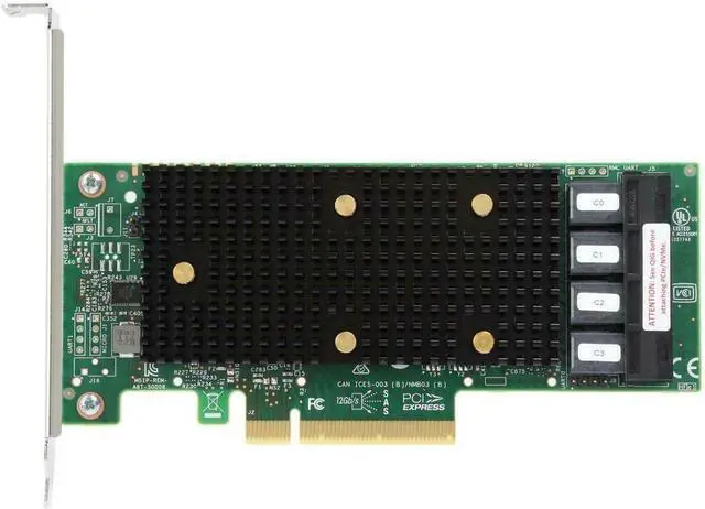Main image of Lsi Logic 198692 Controller Card 05-50008-00 Tri-mode Storage Adapter 16port 12gb/s Sas/sata Pci Express3.1 Low Profile