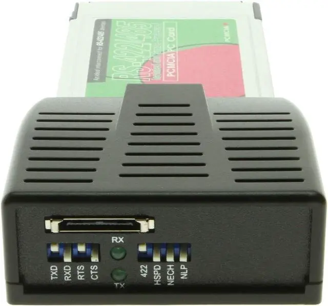 Alt view image 4 of 4 - PCMCIA Single Port RS-422/485 Card with Isolation and Port Protection