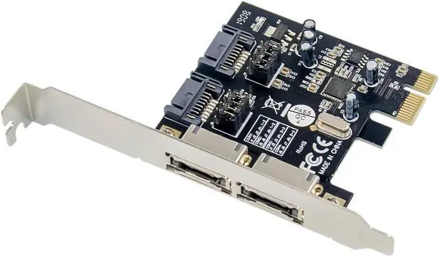Main image of Conceptronic CSATA600EXI 2-Port SATA & 2-Port eSATA PCI Express Card