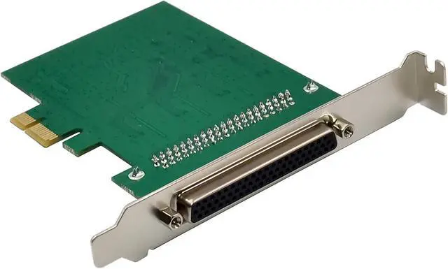 Alt view image 7 of 7 - Inline PCIe x1 Card with 8X RS-232, D-Sub 9, Serial Interface Card, Industrial, Multi-Card Operation, Stable Data Transmission, 76660Z