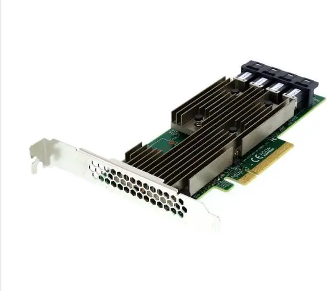 Alt view image 5 of 6 - Generic 9305-16i HBA Card, 16-Port 12Gbps PCIe 3.0 x8 SAS/SATA Host Bus Adapter, IT Mode Storage Controller Card Compatible with LSI 9305-16i 05-25703-00