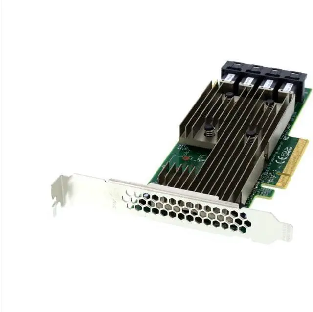 Alt view image 6 of 6 - Generic 9305-16i HBA Card, 16-Port 12Gbps PCIe 3.0 x8 SAS/SATA Host Bus Adapter, IT Mode Storage Controller Card Compatible with LSI 9305-16i 05-25703-00
