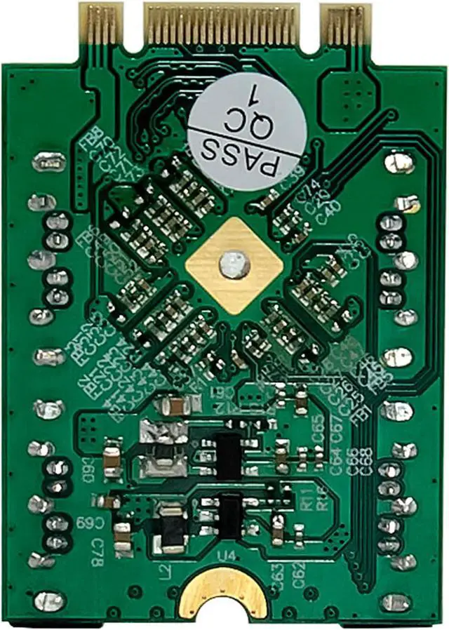 Alt view image 4 of 7 - InLine® Interface Card M.2 Key B+M Male to 4X SATA Male RAID HyperDuo 76660U