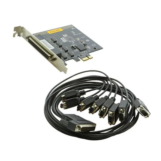 Alt view image 2 of 7 - Coolgear 8-Port RS-232 PCI Express Serial Board Vista/XP Oxford Chip