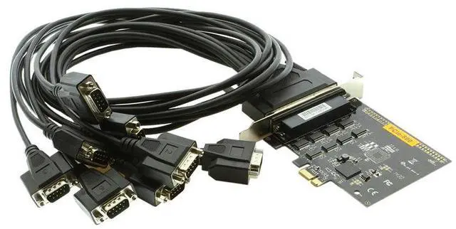 Main image of Coolgear 8-Port RS-232 PCI Express Serial Board Vista/XP Oxford Chip
