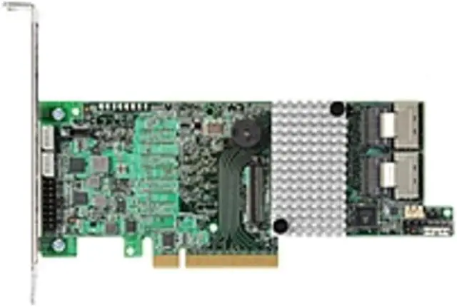 Alt view image 2 of 2 - LSI Logic LSI00296 MegaRAID SAS 9266-8i - Serial ATA/600, Serial Attached SCSI (SAS) - PCI Express 2.0 x8 - R