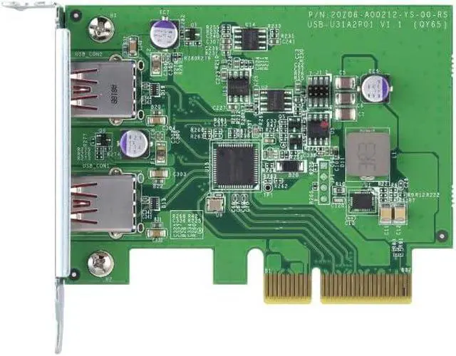 Alt view image 4 of 5 - QNAP QXP-10G2U3A - USB 3.2 Gen 2 Expansion Card - Up to 10Gbps Speeds for Fast File Transfer and Storage Expansion