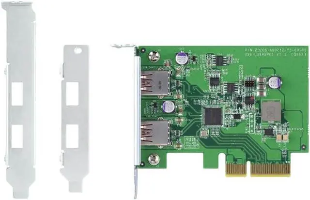 Alt view image 5 of 5 - QNAP QXP-10G2U3A - USB 3.2 Gen 2 Expansion Card - Up to 10Gbps Speeds for Fast File Transfer and Storage Expansion