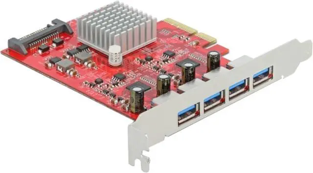 Main image of Delock PCI Express x4 Card to 4X External SuperSpeed USB 10Gbps