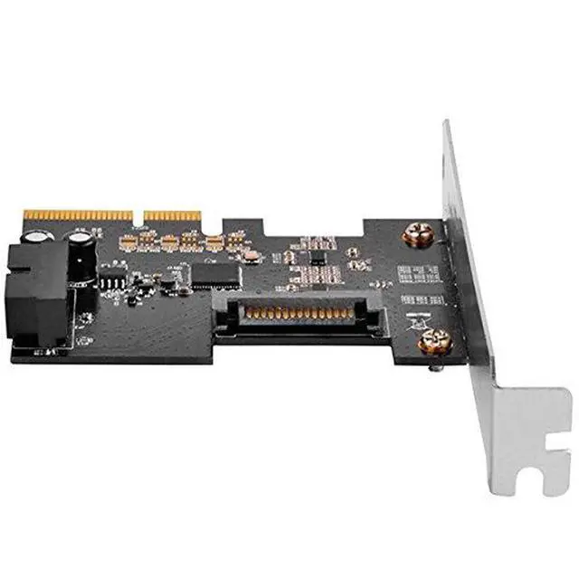 Alt view image 3 of 7 - Silver Stone SST-ECU04-E USB 3.1 Expansion Card Internal 19-Pin Connection