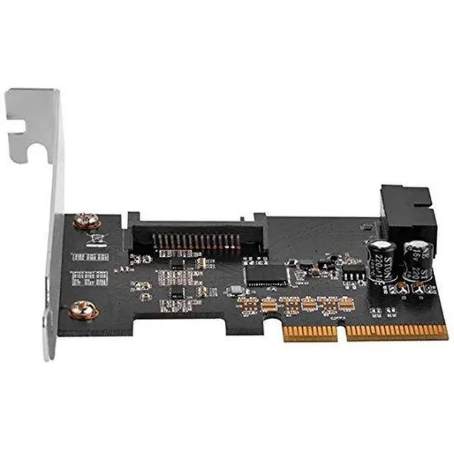 Alt view image 4 of 7 - Silver Stone SST-ECU04-E USB 3.1 Expansion Card Internal 19-Pin Connection