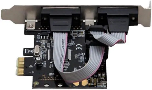 Alt view image 2 of 7 - 2port Serial Card Pci Express Msc9901 Chipset