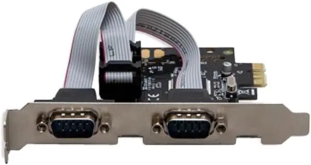 Alt view image 7 of 7 - 2port Serial Card Pci Express Msc9901 Chipset