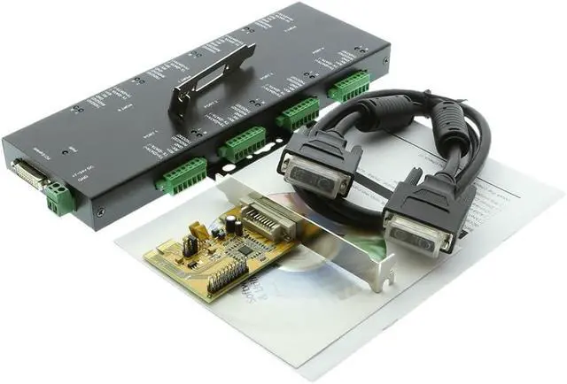 Alt view image 3 of 5 - 8 Port Serial RS232/422/485 PCIe Module Isolation and Surge Protection