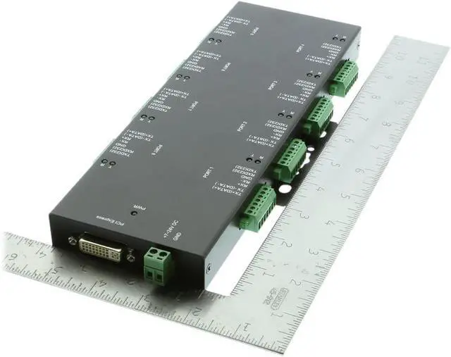Alt view image 5 of 5 - 8 Port Serial RS232/422/485 PCIe Module Isolation and Surge Protection