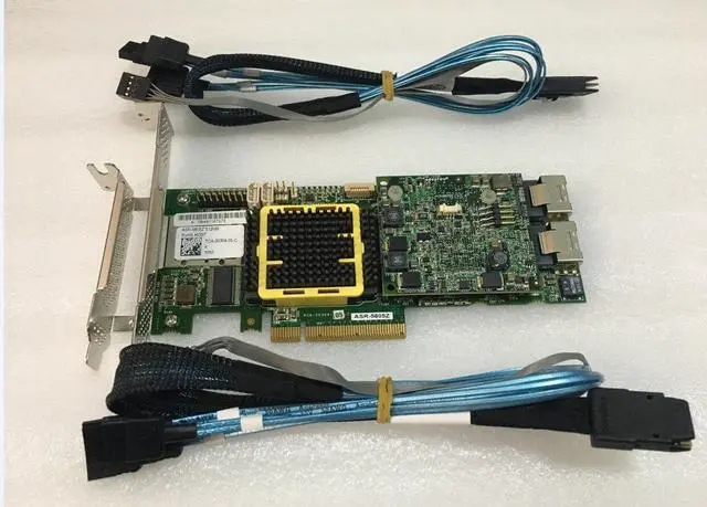 Main image of Adaptec ASR-5805Z 512MB 8-Port PCI-e SAS Controller RAID CARD+8087 TO 4xSATA