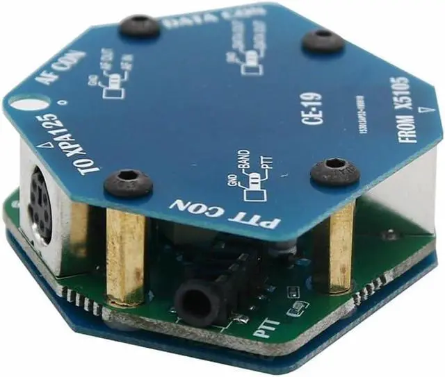 Alt view image 4 of 7 - CE-19 Data Interface Expansion Card for XIEGU X5105 G90 Acc PTT XPA125 Internal Computer Networking Cards, MINI-DIN8 Port Into Standard 3.5mm Jack
