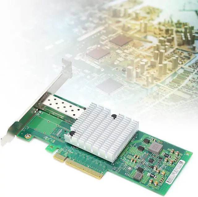 Alt view image 2 of 7 - Internal Computer Networking Cards, 10Gbps Fiber Network Card Single Port for 82599EN Chip E10G41BTDA X520-DA1