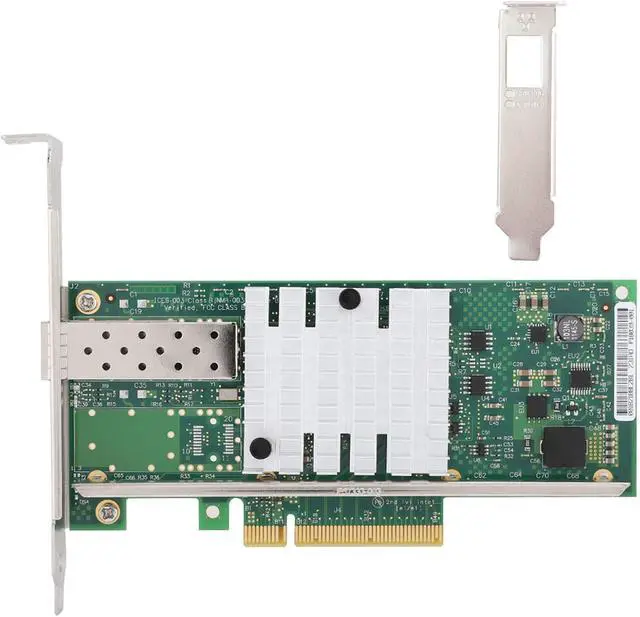 Alt view image 5 of 7 - Network Card, Internal Computer Networking Cards Fiber Network Card for X520DA1 82599EN PCIE 10G SFP Ethernet Server Adapter