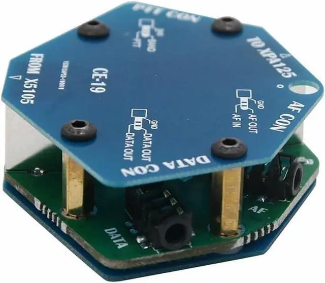 Alt view image 6 of 7 - CE-19 Data Interface Expansion Card for XIEGU X5105 G90 Acc PTT XPA125 Internal Computer Networking Cards, MINI-DIN8 Port Into Standard 3.5mm Jack