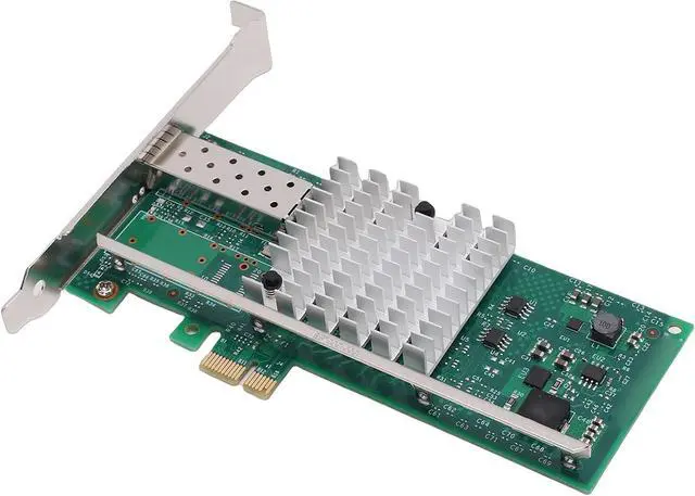 Alt view image 6 of 7 - GOWENIC 10Gb PCIE X1 Network Card, Ethernet Network Card with 82599EN Controller, Ethernet LAN Adapter for Servers, NAS and Desktop PCs, PCIE to SFP Fiber NIC for Gaming