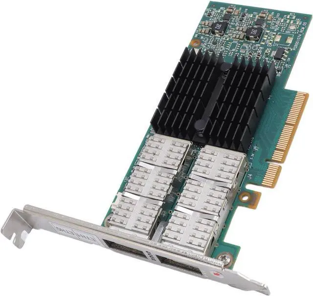Alt view image 3 of 7 - Jiawu PCIe Card Advanced Dual Port Network Card Designed for Storage Networks and High Performance Computing
