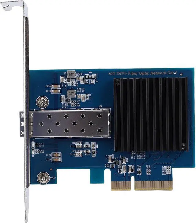 Alt view image 7 of 7 - Yoidesu 10Gbps PCIe Network Card, Fiber Optic NIC with Single SFP Port, Support for Server Workstation, IEEE 802.3ae Standard 10GBase LR SR, PXE Boot Wake on LAN