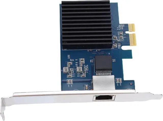 Alt view image 5 of 7 - Cosiki 10G PCIe Network Card RTL8127 Chipset with RJ45 Port, PCI Express Gen 4 X1 to 10 Gigabit Ethernet Adapter, Multi Speed LAN Card 10G/5G/2.5G/1G for Servers Desktops