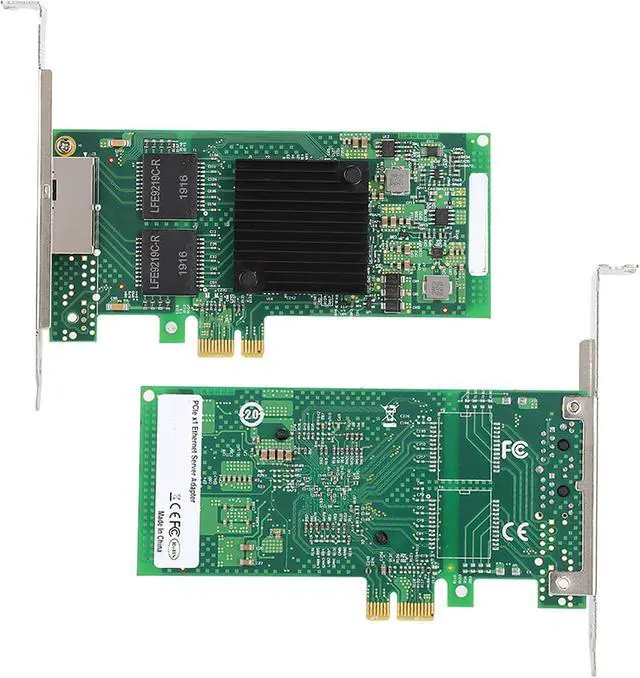 Alt view image 6 of 7 - I350 T2V2 PCIE X1 Double Port Server Gigabit Ethernet Network Card, with RJ45 Interface for WindowsLinux VMware
