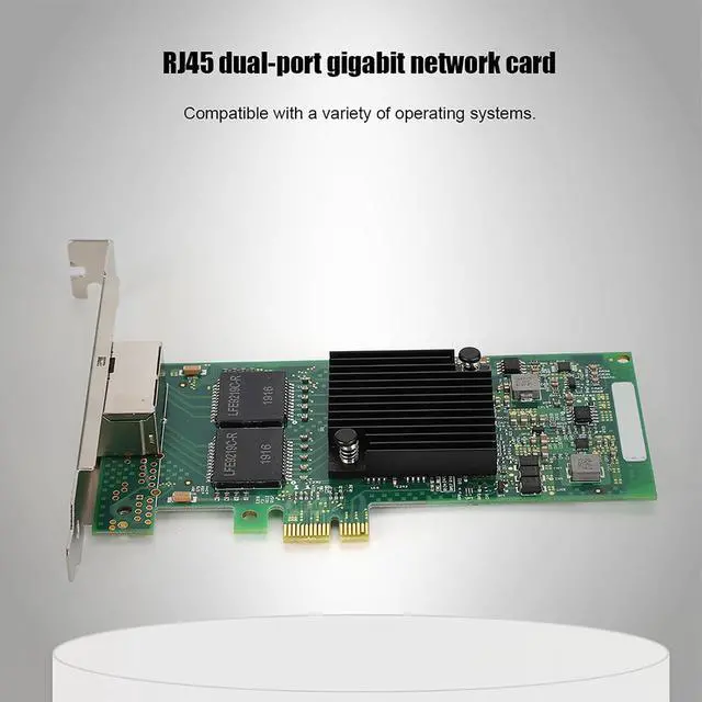 Alt view image 5 of 7 - I350 T2V2 PCIE X1 Double Port Server Gigabit Ethernet Network Card, with RJ45 Interface for WindowsLinux VMware