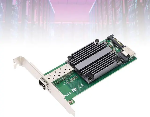 Alt view image 7 of 7 - Ethernet NIC Card,Stable Transmission 10Gb Ethernet NIC Card,Throttling Control M.2 to 10Gb,for Mobile Device Desktop