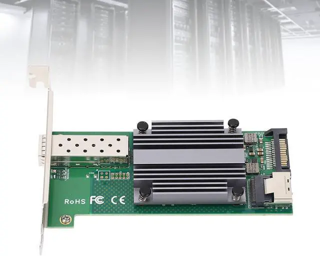 Alt view image 6 of 7 - Ethernet NIC Card,Stable Transmission 10Gb Ethernet NIC Card,Throttling Control M.2 to 10Gb,for Mobile Device Desktop