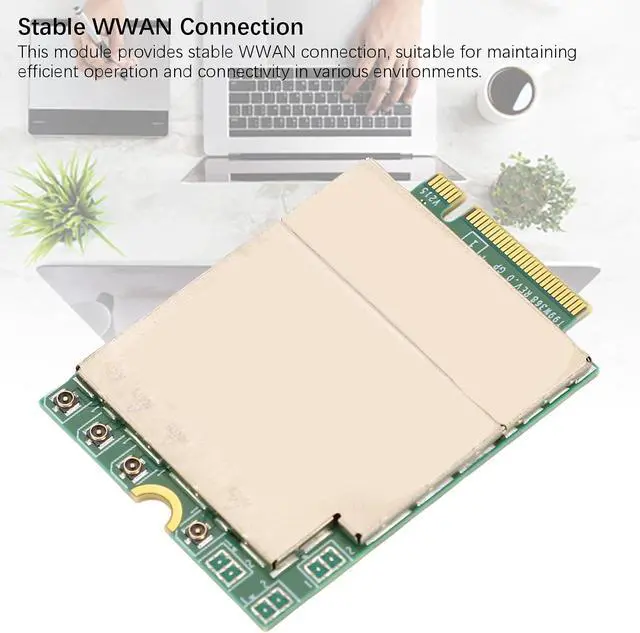 Alt view image 4 of 7 - PUSOKEI 5G Module Wireless WAN Card, PCIe M.2 WWAN Card, 5G Module Replacement for Latitude 5350 5450 5550 7030 7350 7350 7450 7650 9450, for 3490 3590 3591