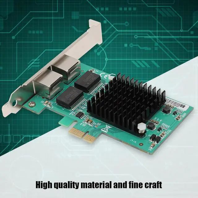 Alt view image 4 of 7 - Gigabit Ethernet Network Card, PCI E 1X Server Computer Networking Cards, Suitable for High Speed Internet Connectivity