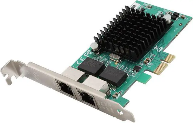 Alt view image 7 of 7 - Gigabit Ethernet Network Card, PCI E 1X Server Computer Networking Cards, Suitable for High Speed Internet Connectivity