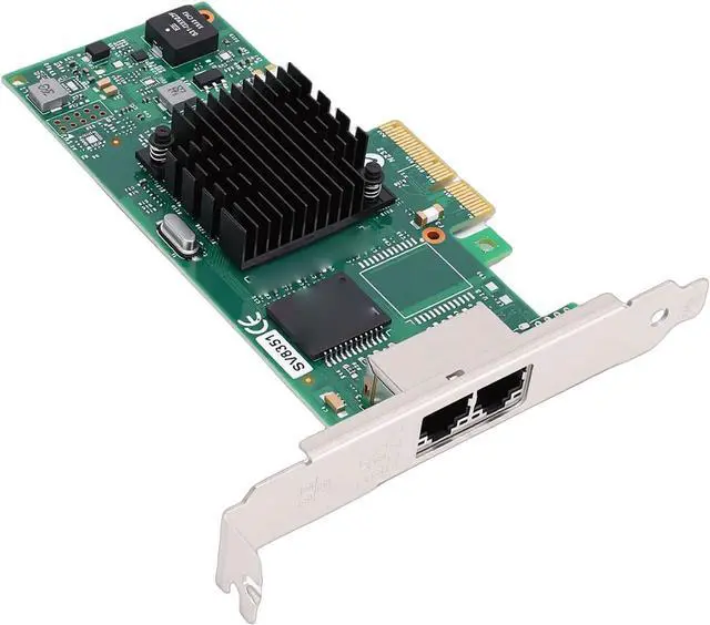 Main image of Gigabit 2 Port NIC,1Gb Network Card with Dual RJ45 Ports,Express 2.0 X4 Ethernet Card,Ethernet Adapter for I350-T2 Chip