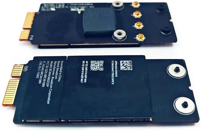 Alt view image 5 of 6 - Airport Wireless Network Card BCM943602CDP Replacement for iMac 21" A1418 A2116 and 27" A1419 A2115 WiFi Bluetooth 4.2 Dual-Band Network Card (2015 2017 2019 Year)
