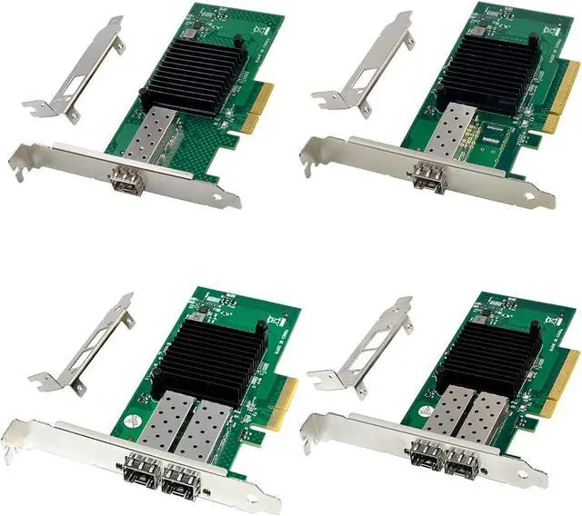 Alt view image 5 of 7 - 82599ES Chipset X520-DA2 10G PCIE Ethernet Adapters Double/Single Port SFP+ Ethernet Adapters for Dekstop Card