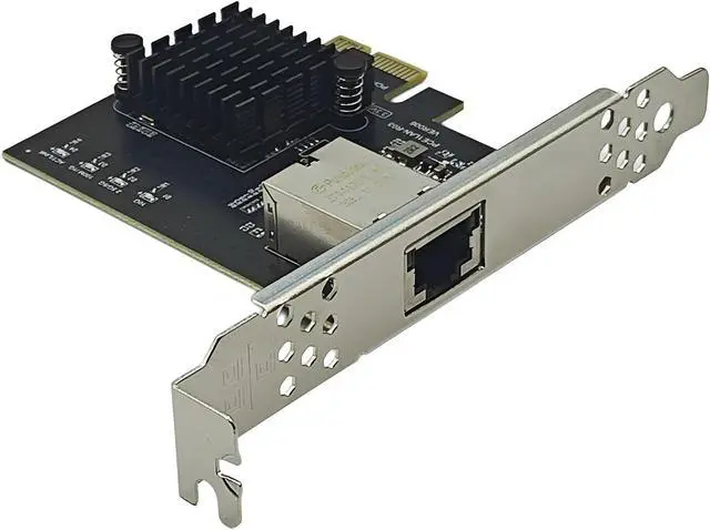 Alt view image 6 of 7 - 10Gbps PCIE4.0 1X Gigabit Network Card 82574 Chip RJ45 Port 10000 Mbit/s Electrical Adapter for Desktop PC Gaming Ethernet
