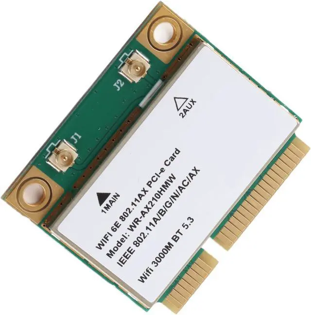 Alt view image 6 of 7 - Net Card, 5G Triple Band Gigabit Network Card, Laptop Card with PCIE Interface for Replacement