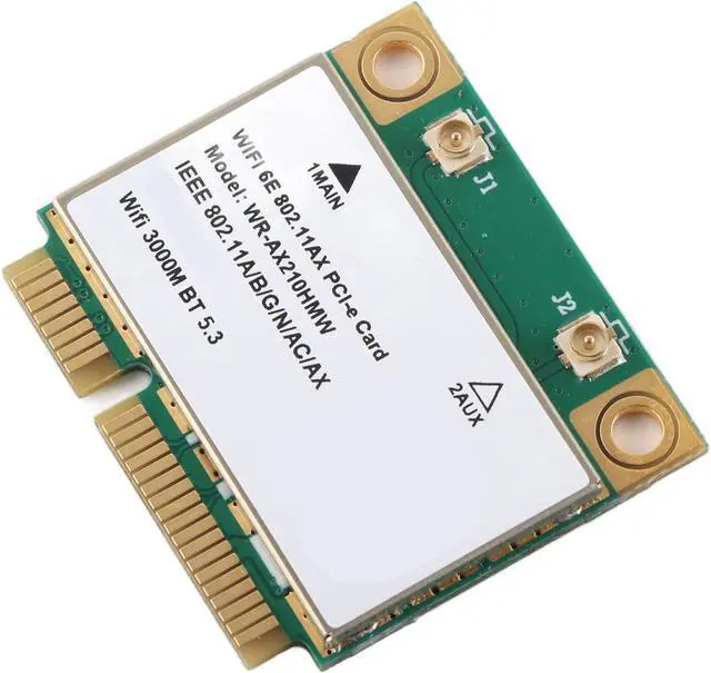 Alt view image 7 of 7 - Net Card, 5G Triple Band Gigabit Network Card, Laptop Card with PCIE Interface for Replacement