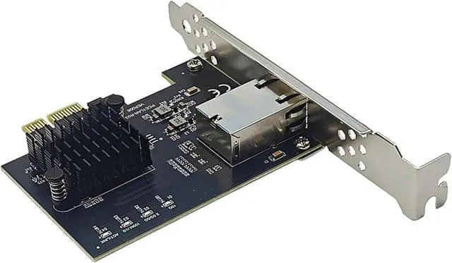 Alt view image 7 of 7 - 10Gbps PCIE4.0 1X RJ45 Gigabit Servers Networking Card RTL8127AT Chip Low Profile Bracket for Desktop Accessories Networking Adapter